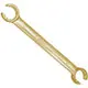 Ключ накидной двусторонний с открытым зевом из сплава алюминиевой бронзы Ключ накидной двусторонний с открытым зевом из сплава алюминиевой бронзы